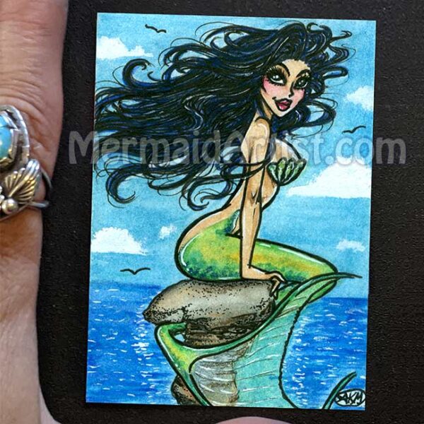 Gillian : Mermaid ACEO Print