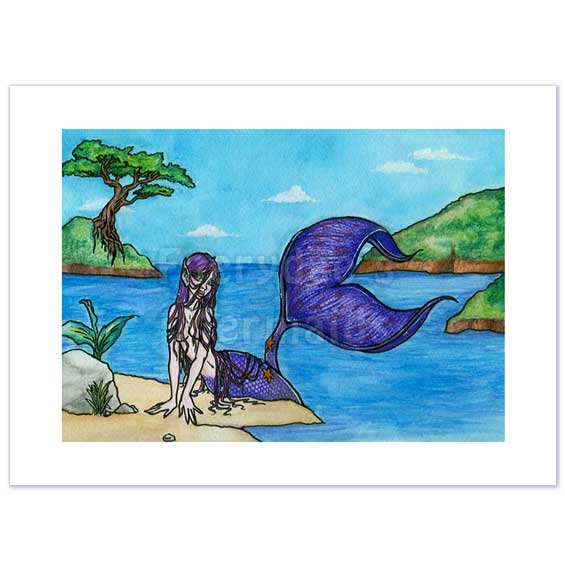 Jacqueline : Original Mermaid Artwork